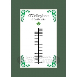O'Callaghan - Ogham Last Name
