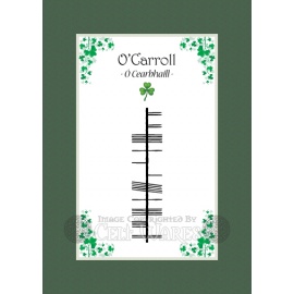 O'Carroll - Ogham Last Name