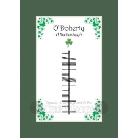 O'Doherty - Ogham Last Name