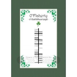 O'Flaherty - Ogham Last Name