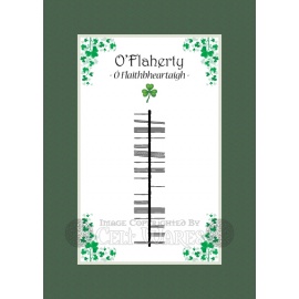 O'Flaherty - Ogham Last Name
