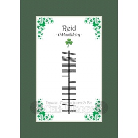 Reid - Ogham Last Name