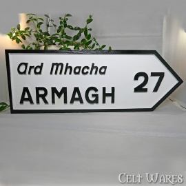 Armagh Road Sign
