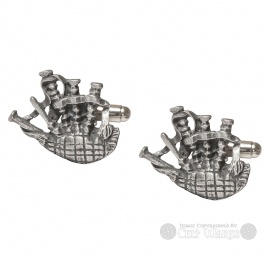 Bagpipes Cufflinks