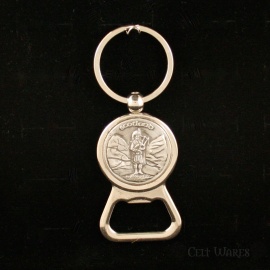 Bottle Opener Keyring - Piper