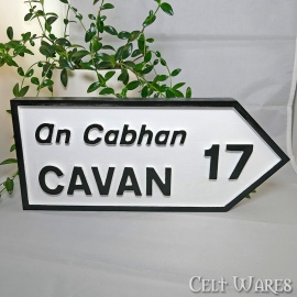 Cavan Road Sign