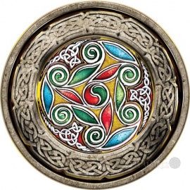 Celtic Coasters 4pk - Stone Shield