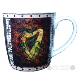 Celtic Harp Mug