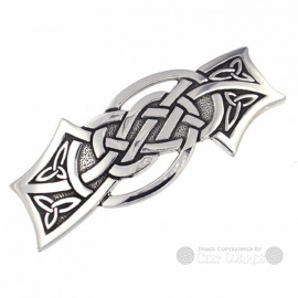 Celtic Knot & 4 Trinities Barrette