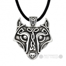 Celtic Wolf Pendant