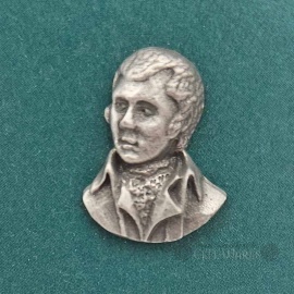 Rabbie Burns Lapel Pin