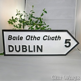 Dublin Road Sign