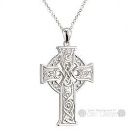 Four Apostles Silver Celtic Cross
