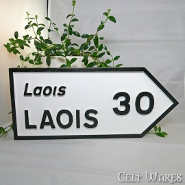 Laois Road Sign