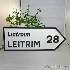 Leitrim Road Sign