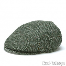 Moss Green Tweed Cap