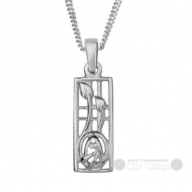 Mackintosh Silver Pendant