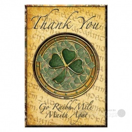 Shamrock Thank-You Notecards - 8 Pack