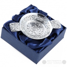 Small Quaich - Thistle