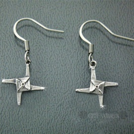 St Brigid's Cross Earrings