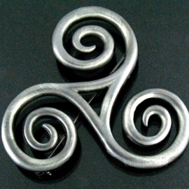 Triskele Brooch