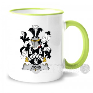 Lyons - Irish Coat-of-Arms Mug