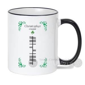 Christopher - Ogham Mug