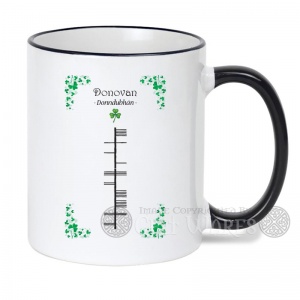 Donovan (First Name) - Ogham Mug