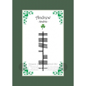 Andrew - Ogham First Name