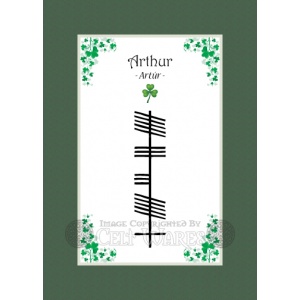 Arthur - Ogham First Name