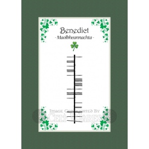 Benedict - Ogham First Name