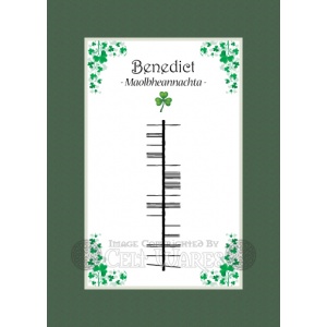 Benedict - Ogham First Name