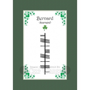 Bernard - Ogham First Name