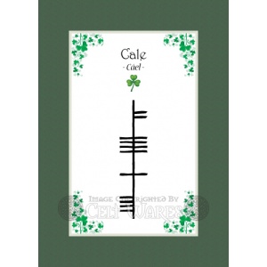Cale - Ogham First Name