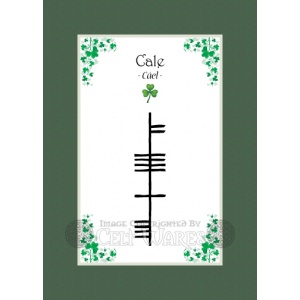 Cale - Ogham First Name