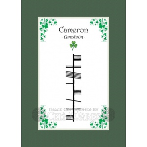 Cameron - Ogham First Name