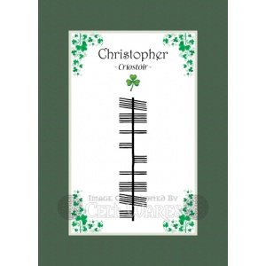 Christopher - Ogham First Name