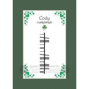 Cody - Ogham First Name