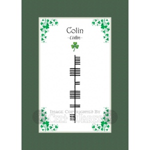 Colin - Ogham First Name