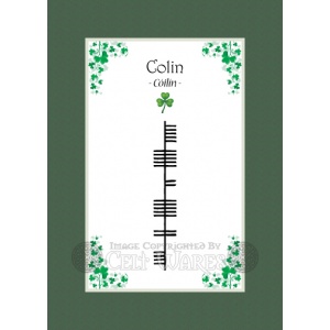 Colin - Ogham First Name