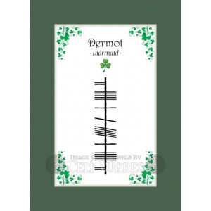 Dermot - Ogham First Name