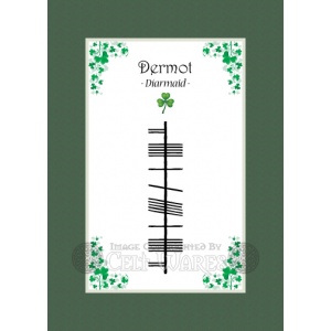 Dermot - Ogham First Name