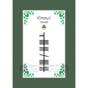 Emmet - Ogham First Name