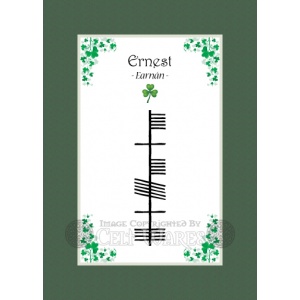 Ernest - Ogham First Name