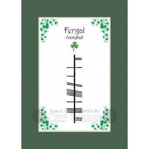 Fergal - Ogham First Name