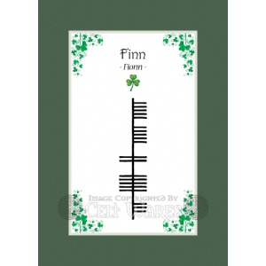 Finn - Ogham First Name