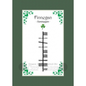Finnegan - Ogham First Name