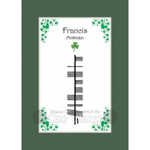 Francis - Ogham First Name