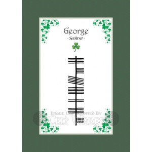 George - Ogham First Name