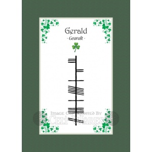Gerald - Ogham First Name